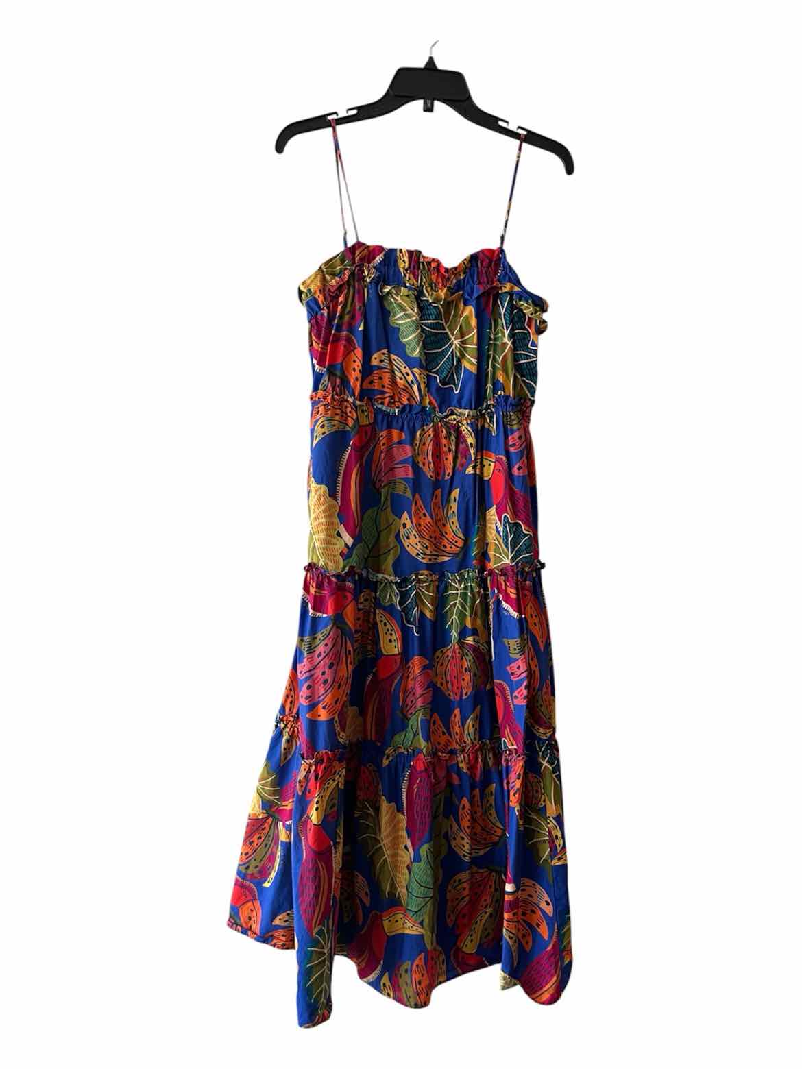 farm rio Blue Multi Size M Dress Swap Boutique farm rio Blue Multi Size M Dress Swap Boutique