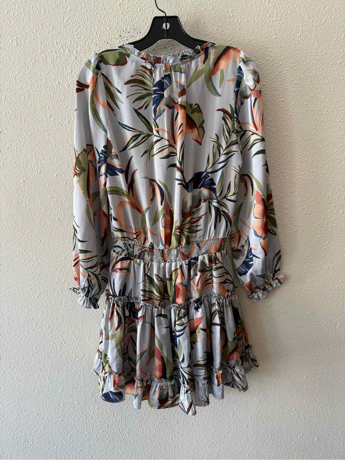 Skies are blue Powder Blue Multi Size XS Dress