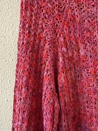 Nic+Zoe Marled pink & orange Size M Sweater