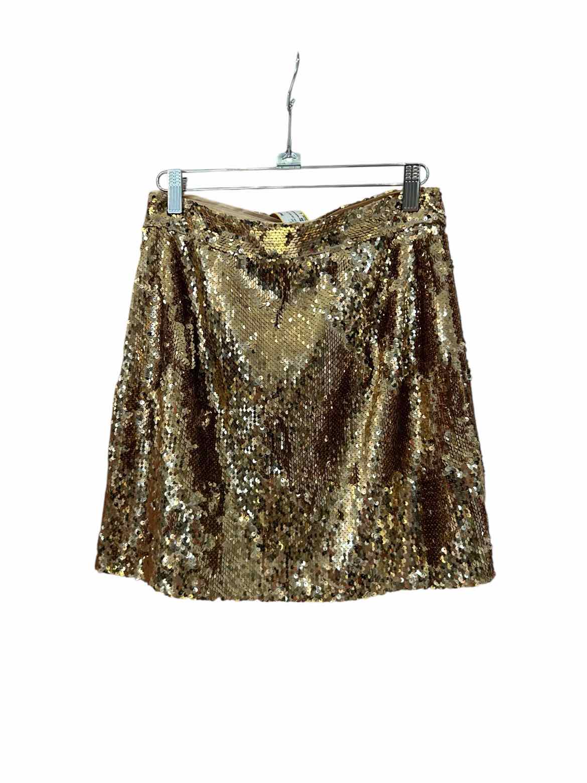 Milly Gold Size 4 Skirt