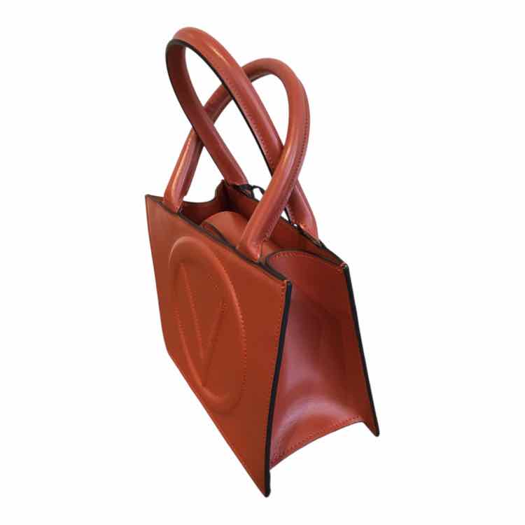 Mario Valentino Terracotta Handbag