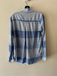 Bella Dahl Blue and White Size XS Shirt