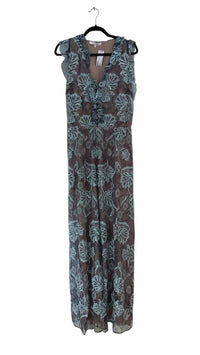 Alexis Blue and Beige Size L Jumper