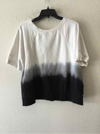 Mona B White Multi Size L Shirt