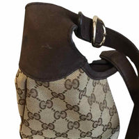 Gucci Original GG Canvas Web Jackie Hobo Brown multi Handbag