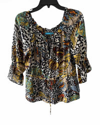 alice + olivia White Multi Size No Label Shirt