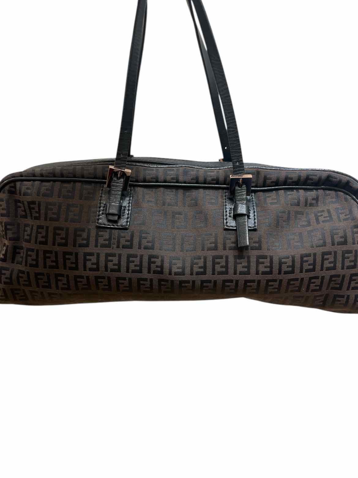 Fendi Zucca Zucchino Brown and black Handbag