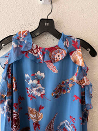 alice + olivia Blue Multi Size S Dress
