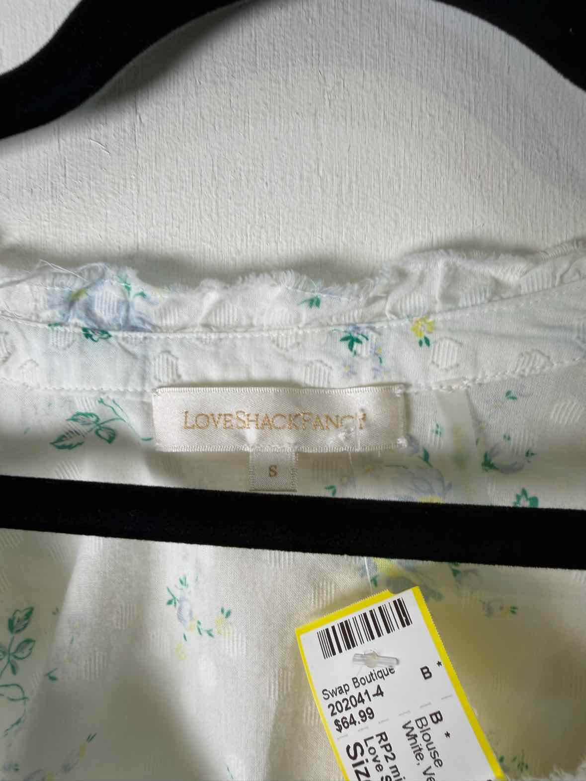 Love Shack Fancy White Size S Blouse