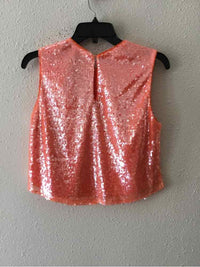Blue B Orange Size S Tank Top