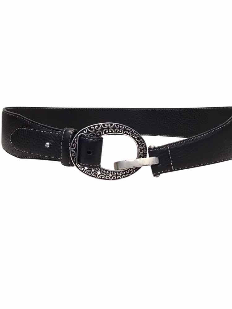 Brighton Black & Silver Belt