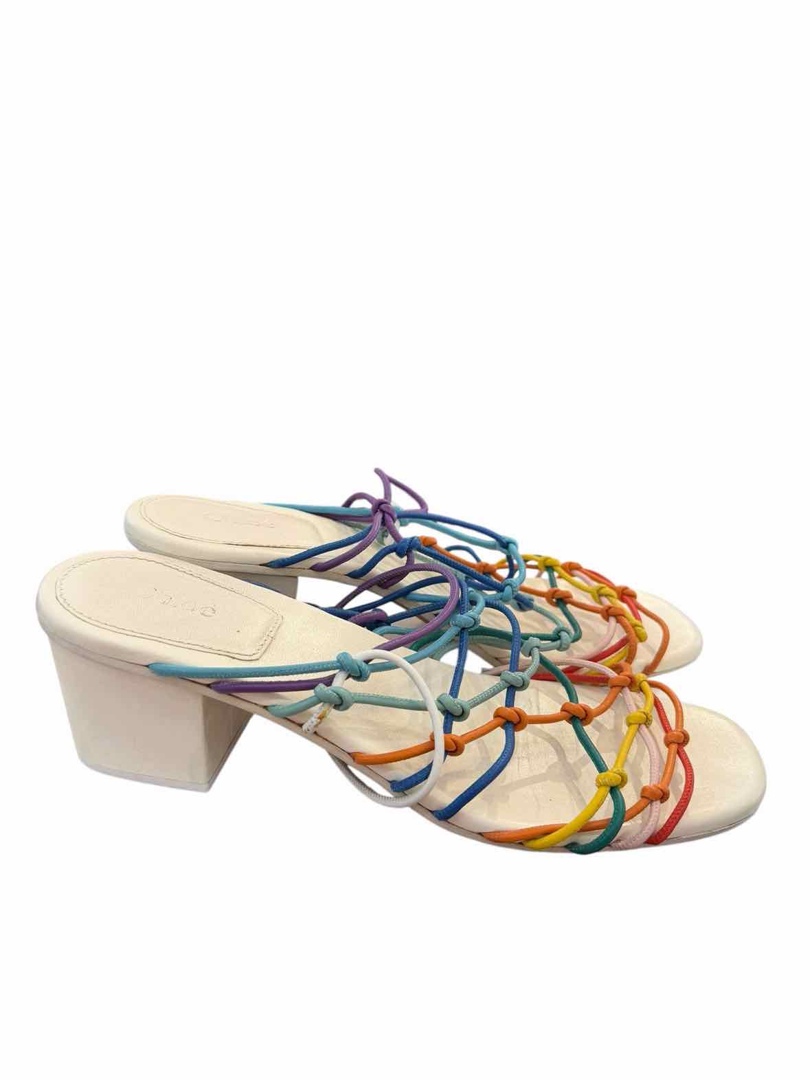 Chloe White Multi Size 40 Shoes