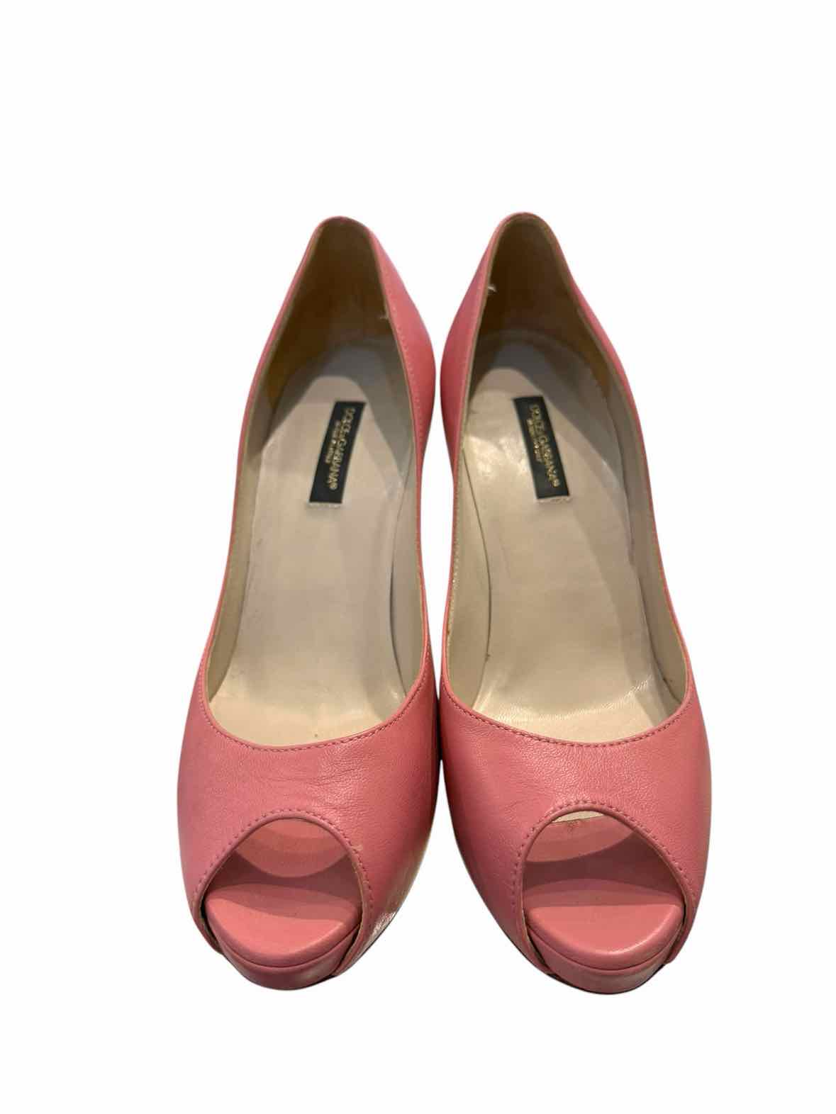 Dolce & Gabbana Pink Size 36 Shoes