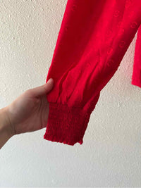 LOFT Red Size S Shirt