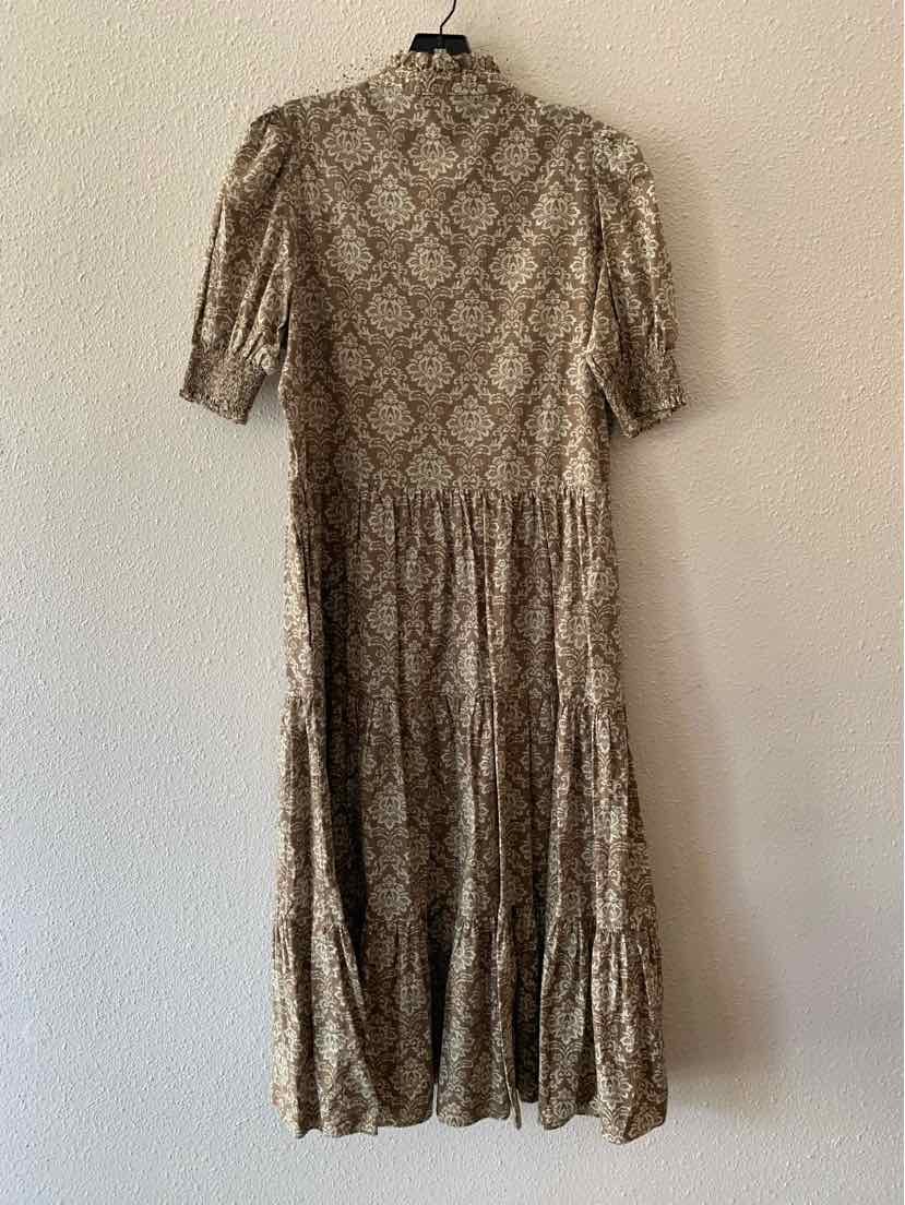 Hyacinth House Green and White Size L Dress