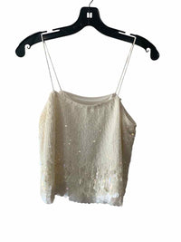 Veronica Beard Ivory Size 2 Tank Top