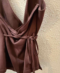 Frankies Bikinis Brown Size S Shirt