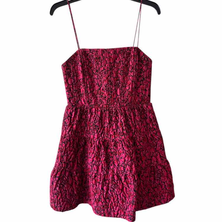 alice + olivia Pink and Black Size 6 Dress
