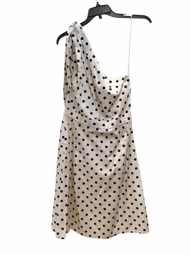 Carolina Herrera Cream and Black Size 6 Dress