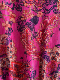 Misa LA Fuschia & Blue Size M Dress