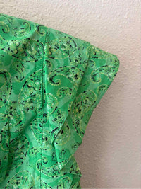 Derek Lam 10 Crosby Green and black Size 4 Shirt