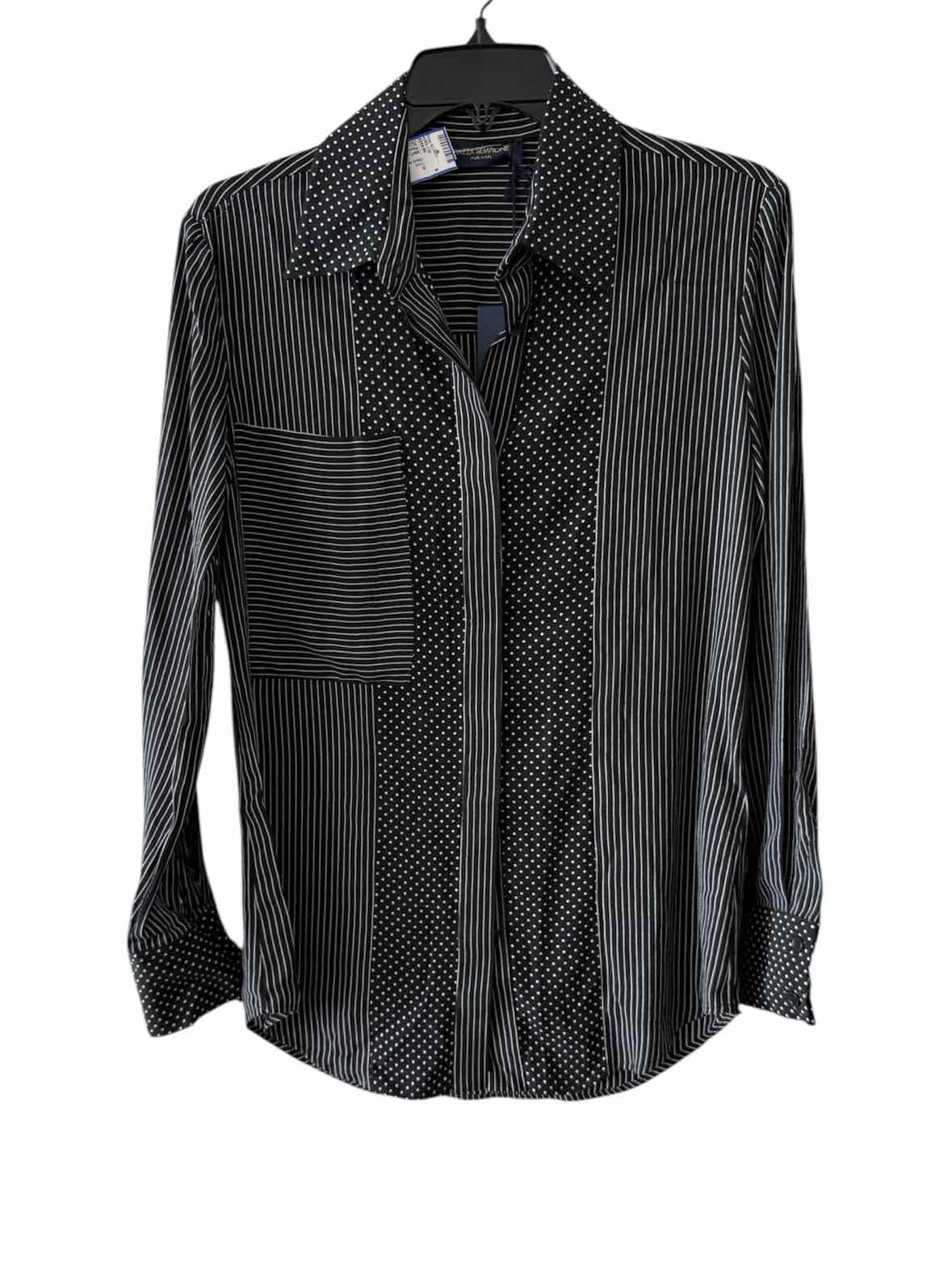 Piazza Sempione Black and white Size 38 Shirt