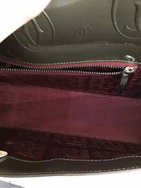 Cartier Happy Birthday Patent Baguette Green Handbag