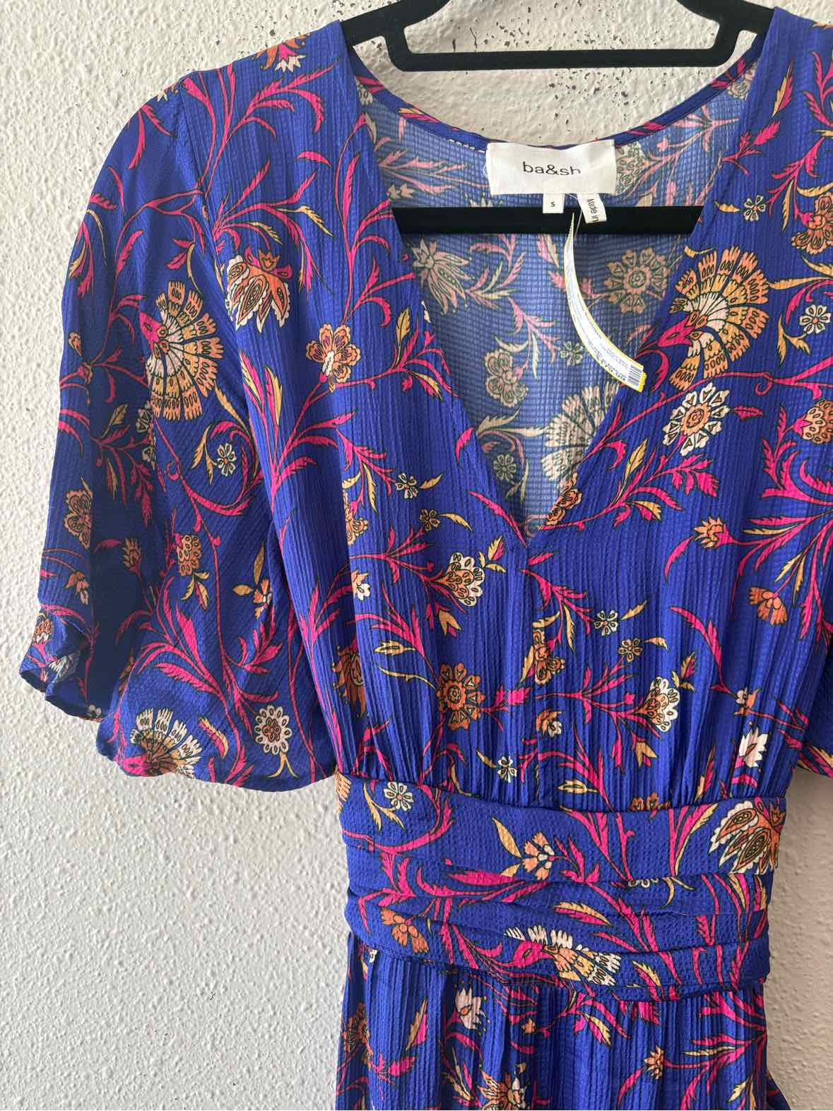 Ba&sh Blue Multi Size S Dress