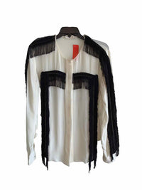 Chloe White and black Size 40 Shirt
