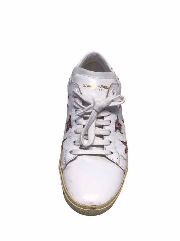 Saint Laurent White Size 38 Shoes