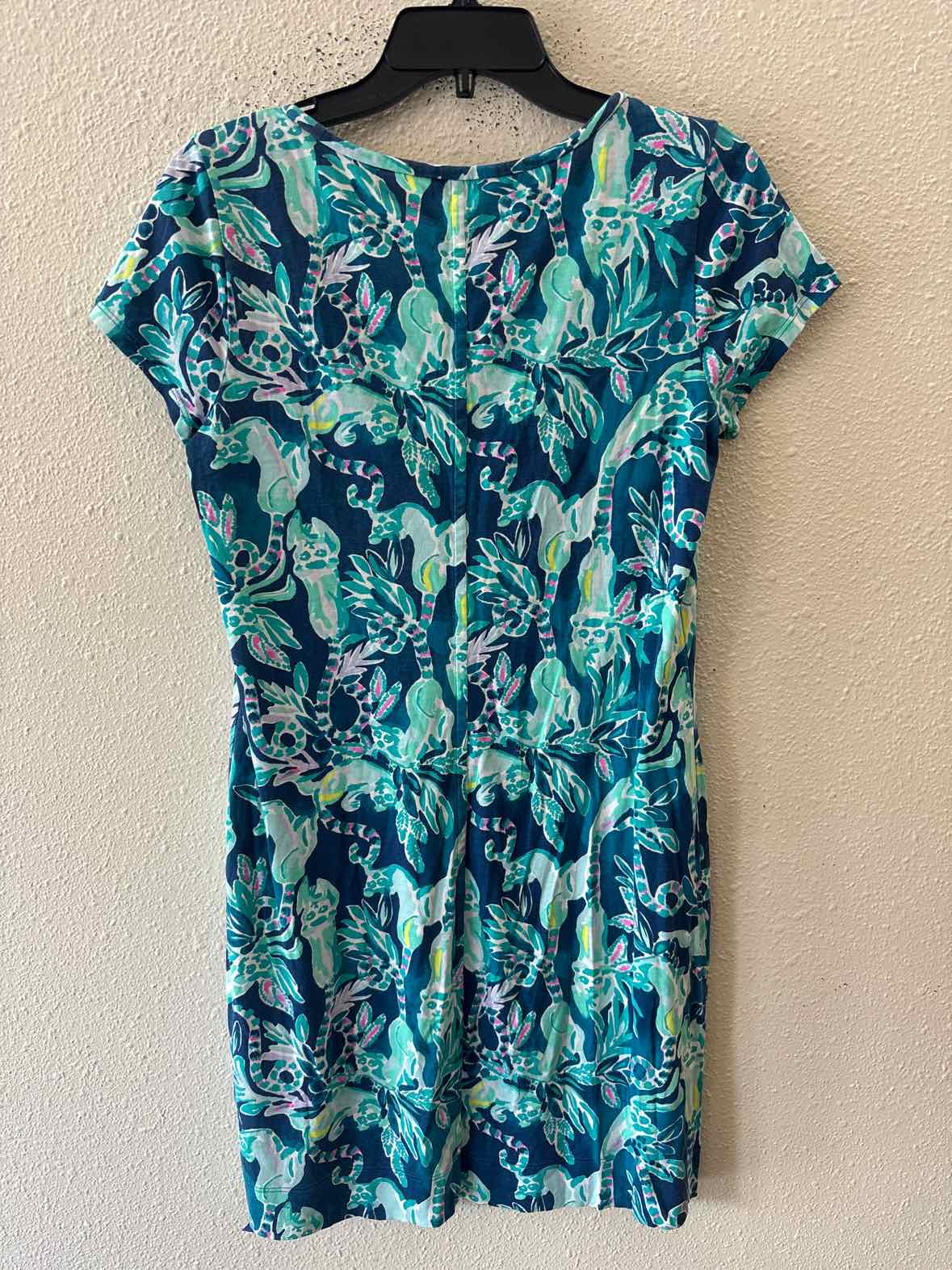 Lilly Pulitzer Dark Teal Multi Size M Dress
