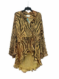 ROCOCO SAND Brown Tiger Print Size XS Dress