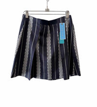 Draper James Navy and White Size 6 Skirt