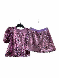 Queen of Sparkles Purple Size XS Skort