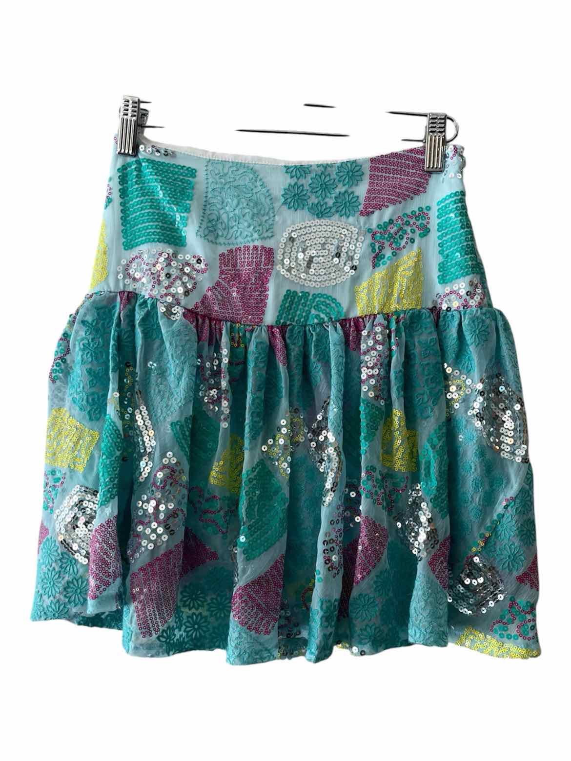 KOCH Blue Multi Size XS Skirt