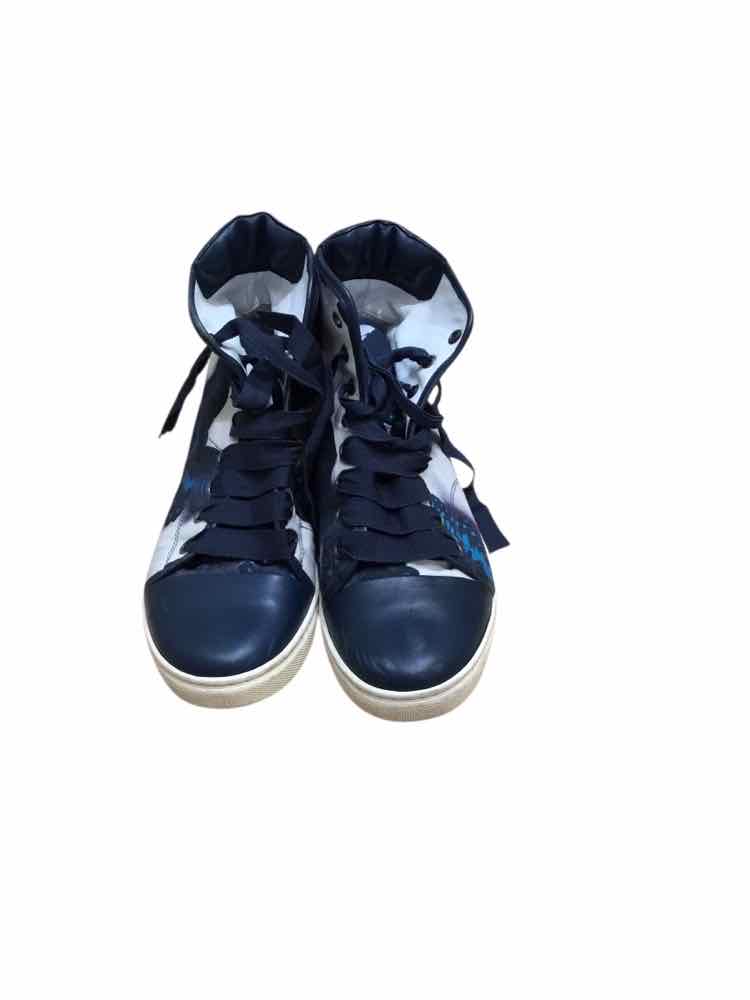 Lanvin Blue Multi Size 39 Shoes