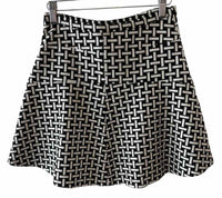 diane von furstenberg Black and white Size 2 Skirt