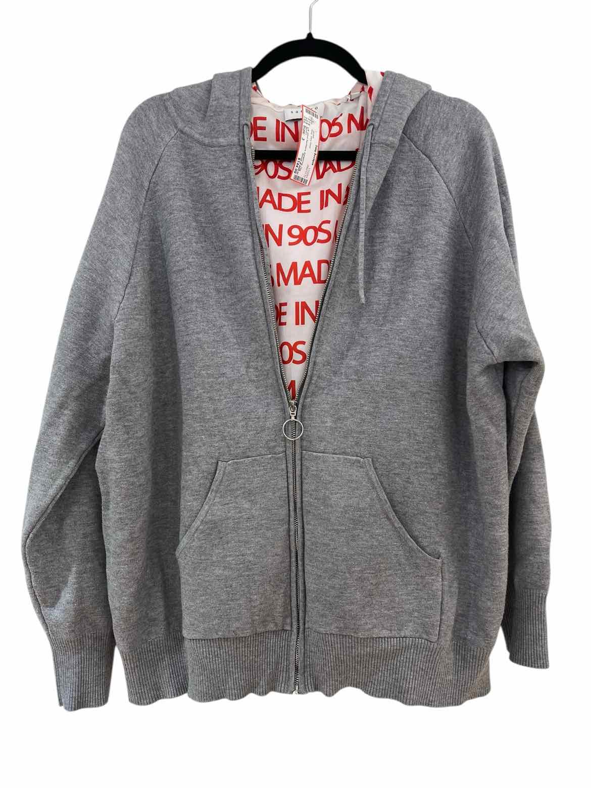 Sandro Gray Size 3 Jacket