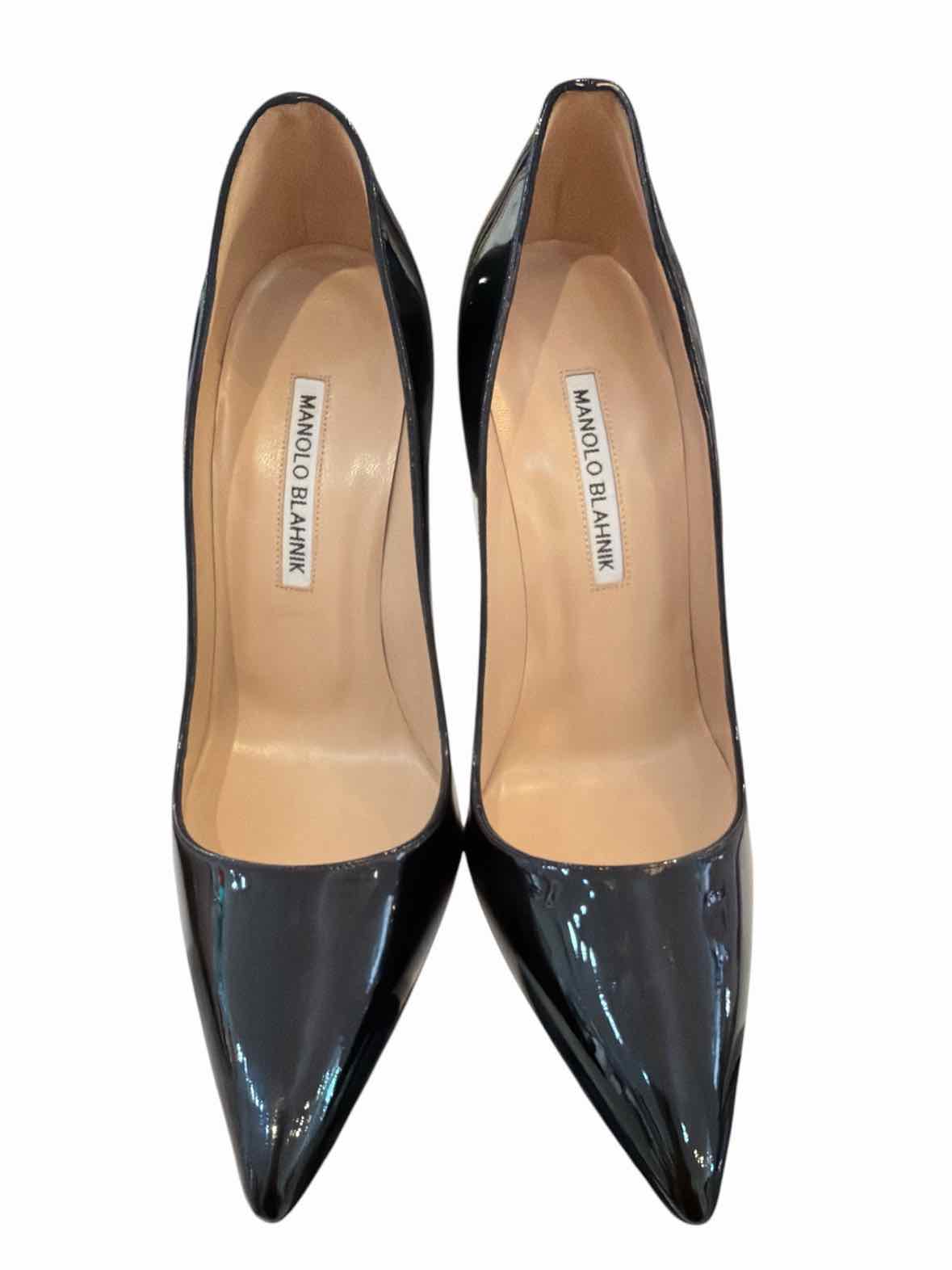 Manolo Blahnik Black Size 38.5 Shoes