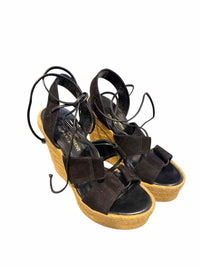 Saint Laurent Black Size 35 Shoes