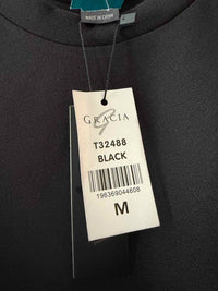 Gracia Black & Silver Size M Shirt