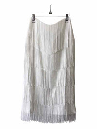 12th Tribe White Size M Skirt