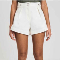 Derek Lam 10 Crosby Cream Size 6 Shorts