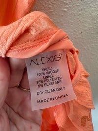 Alexis Peach Size S Dress