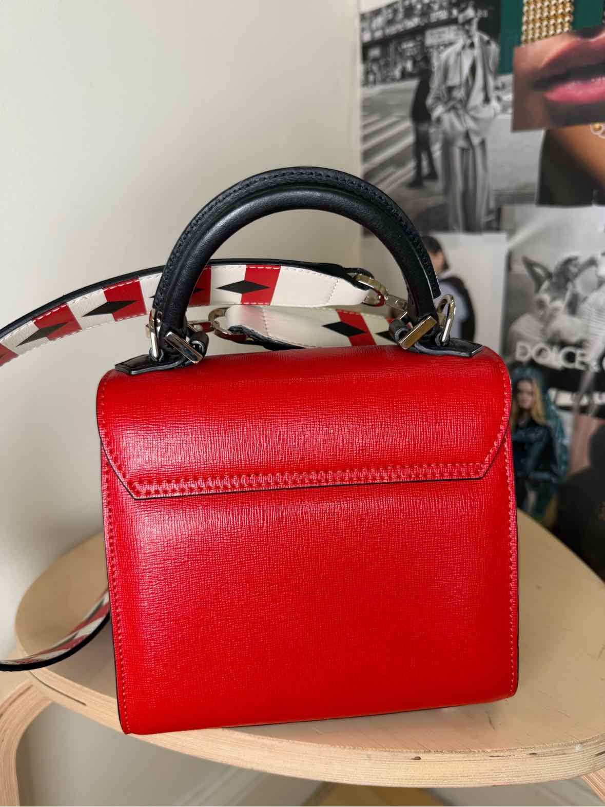 Le Petit Joueurs Red Handbag