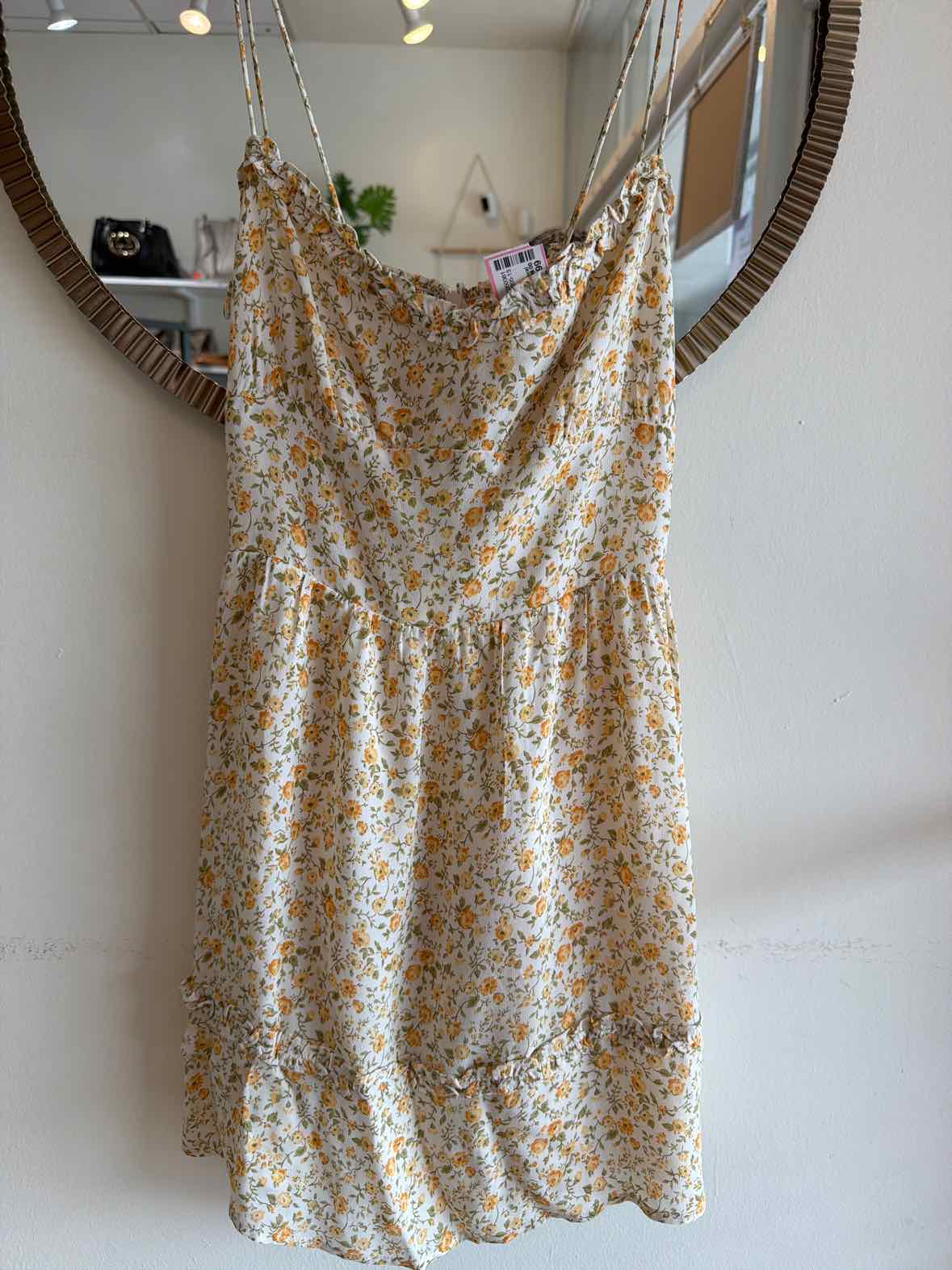 Reformation Yellow Size 2 Dress