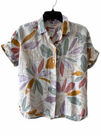 Nicole Miller NYC White Multi Size S Shirt
