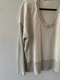 Project Social T cream and beige Size S Shirt