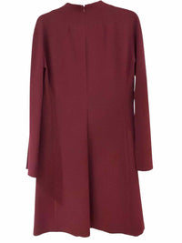 Theory Burgundy Size 8 Dress