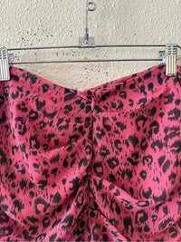 All Saints Pink and Black Size 4 Skirt